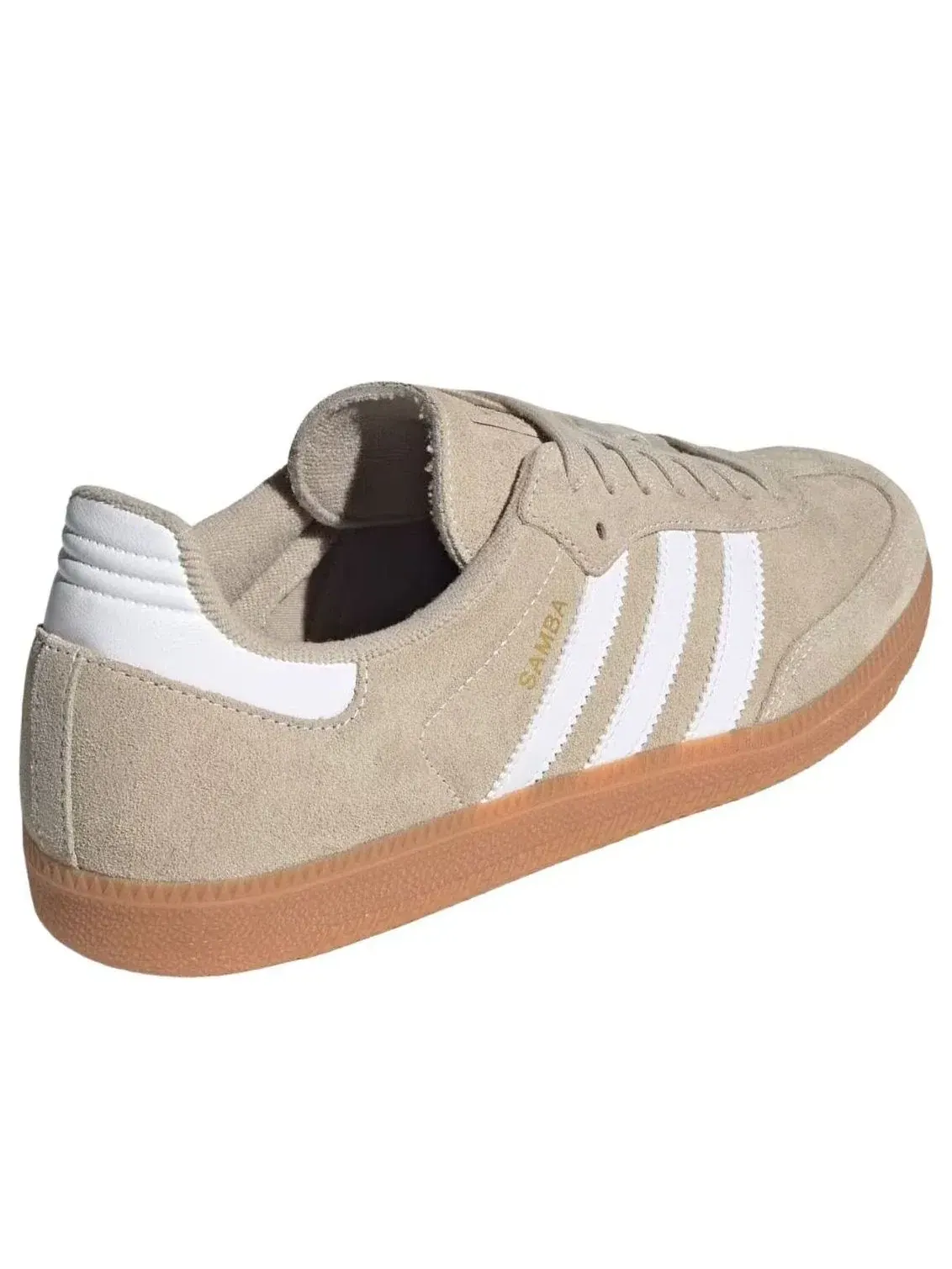 Кроссовки Adidas Samba OG «Белый хаки» KK2272 — изображение 5 из 5, бежевый