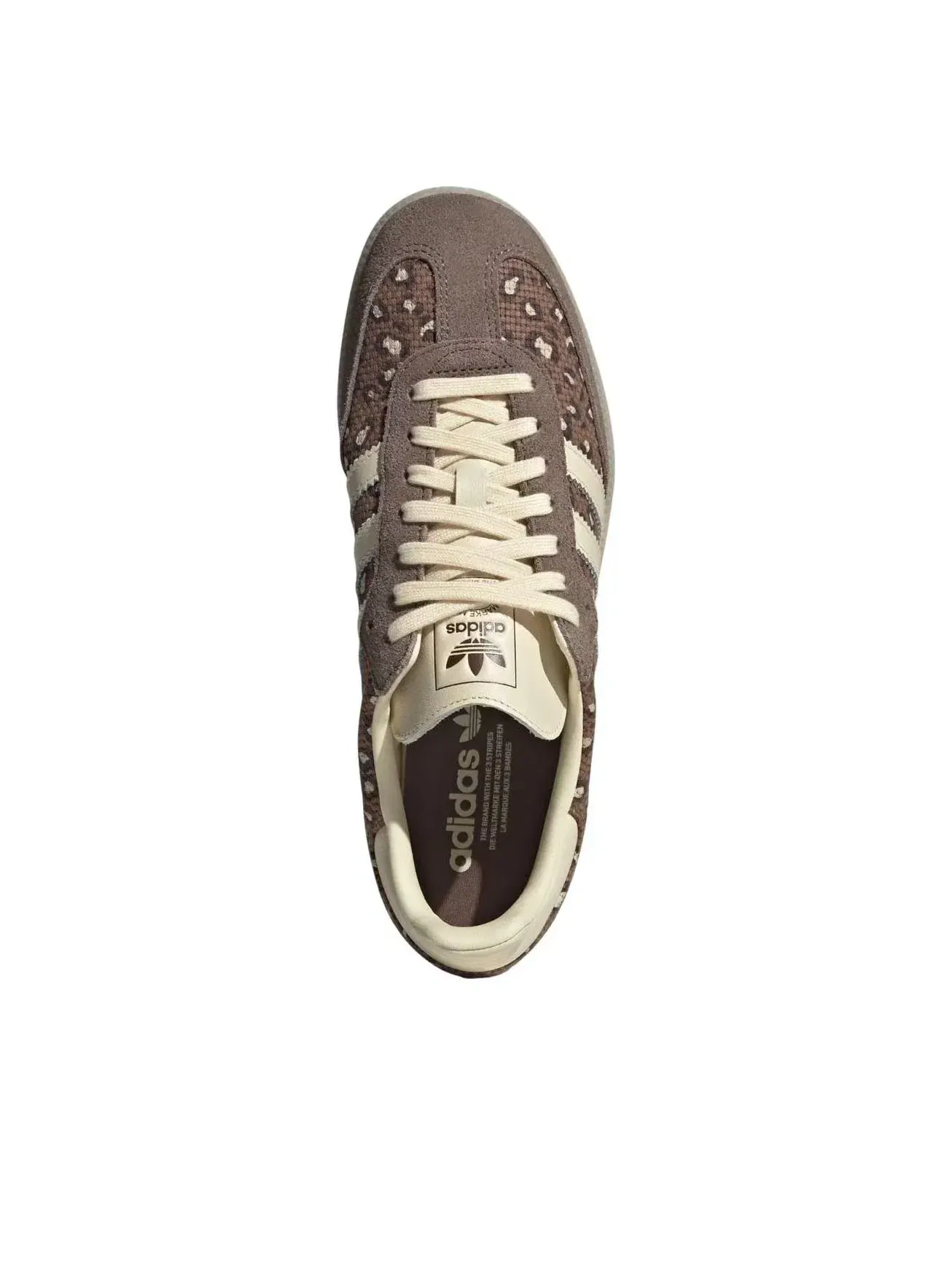 Мужские кроссовки с замшевым верхом Samba OG Adidas — изображение 2 из 5, коричневый