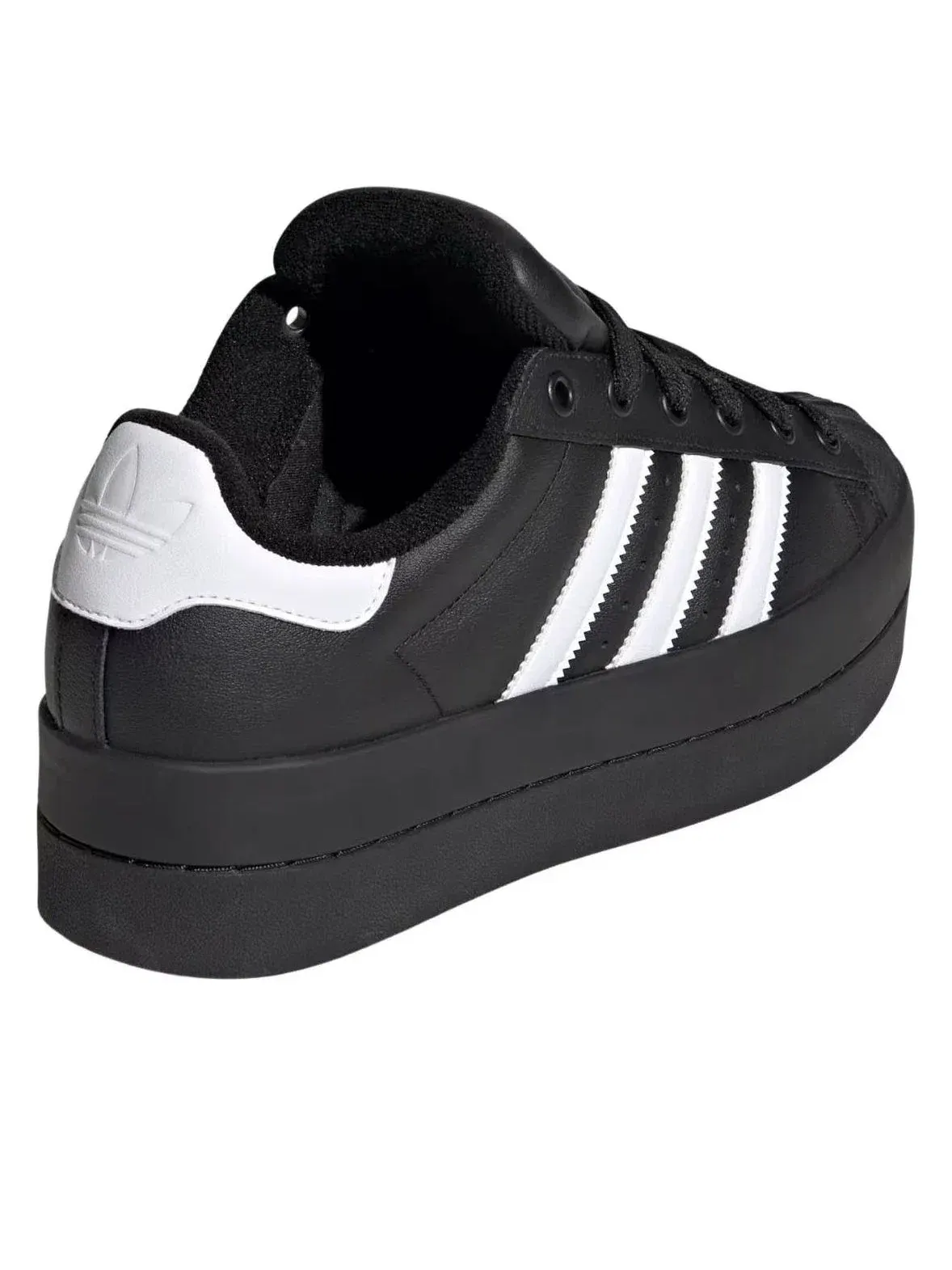 Женские кроссовки с платформой Superstar Black White Adidas — изображение 5 из 5, черный