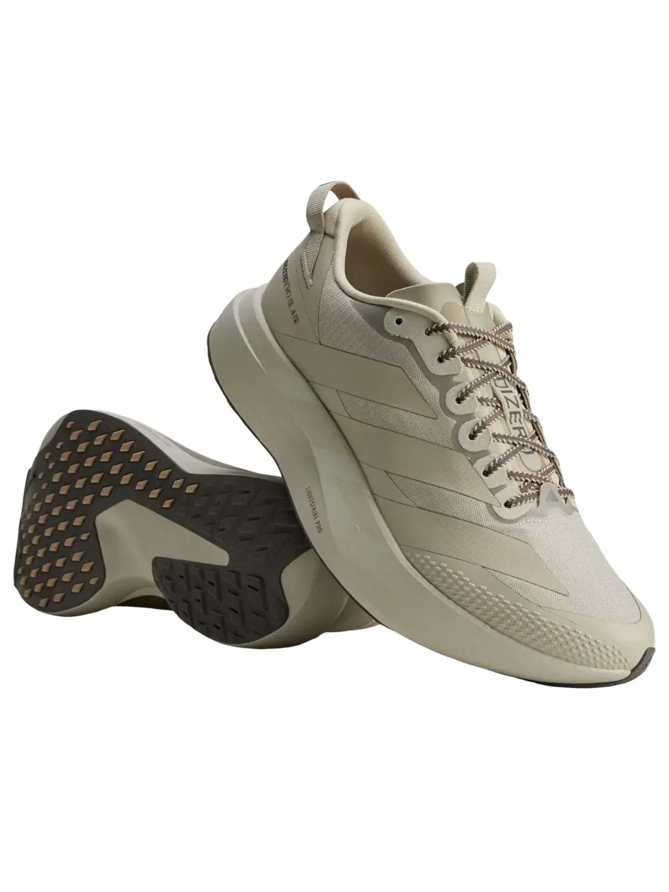 Кроссовки Adidas Adizero Evo SL ATR 'Putty Grey Grey Strata' — изображение 2 из 4, бежевый
