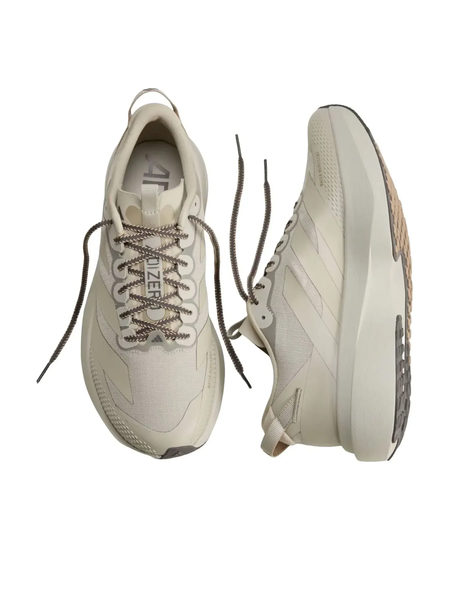 Кроссовки Adidas Adizero Evo SL ATR 'Putty Grey Grey Strata' — изображение 3 из 4, бежевый