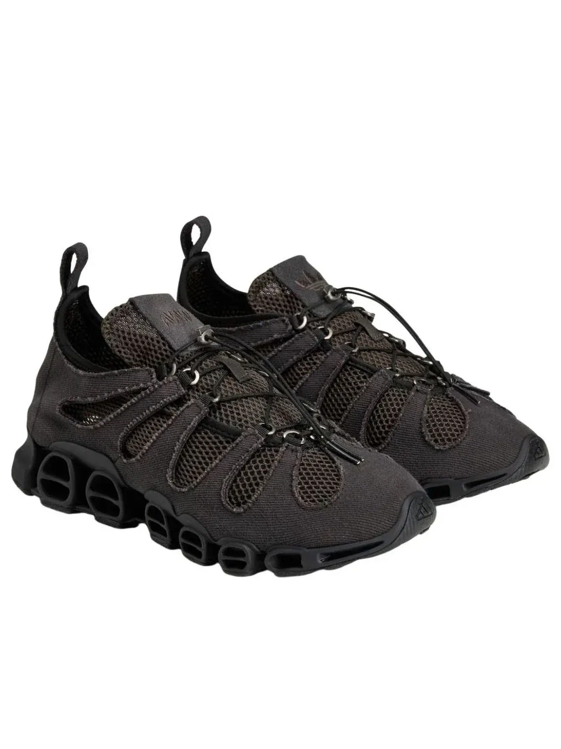 Кроссовки Adidas x AVAVAV Megaride 'Black' KK2728 — изображение 2 из 5, черный