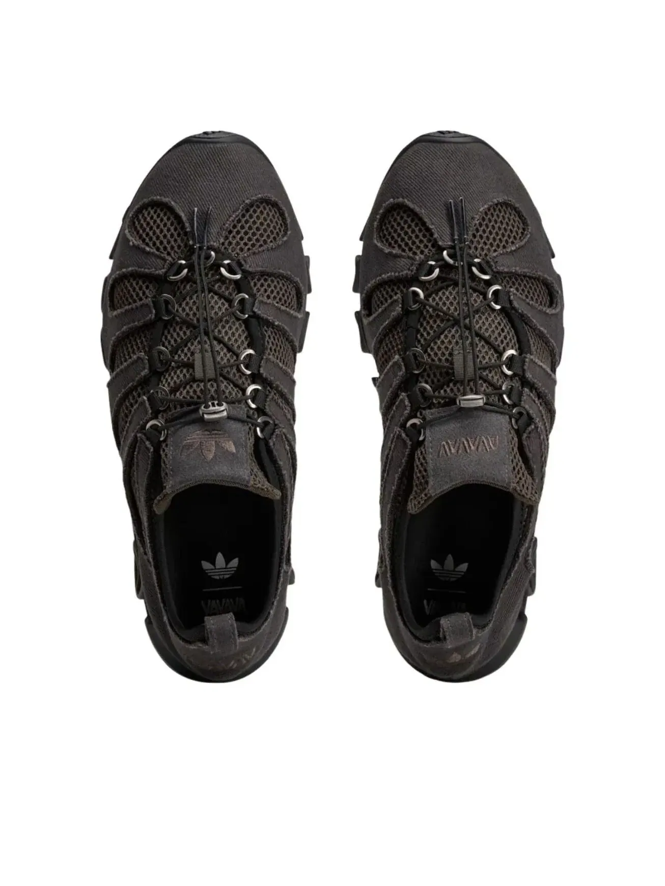 Кроссовки Adidas x AVAVAV Megaride 'Black' KK2728 — изображение 3 из 5, черный