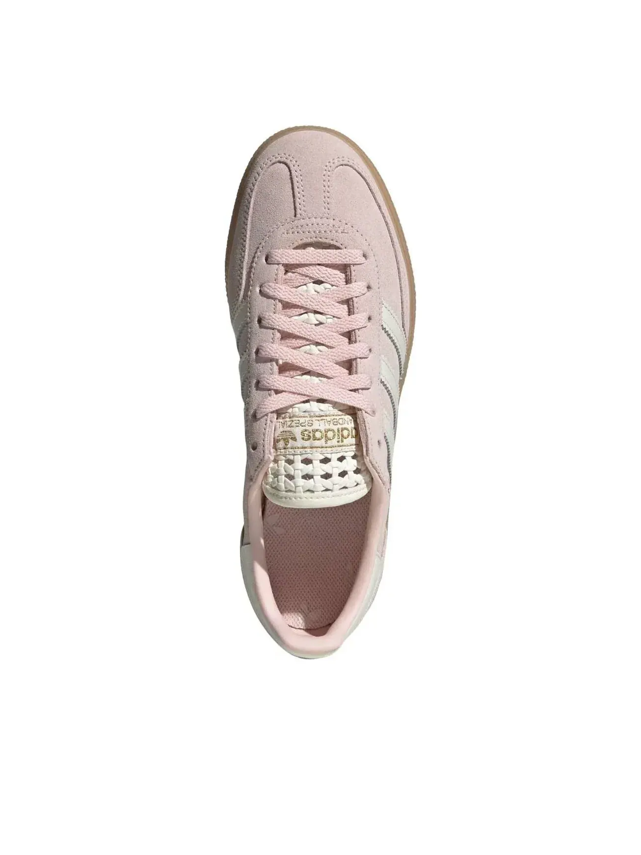 Кроссовки (WMNS) Adidas Handball Spezial 'Sandy Pink Gum' — изображение 2 из 5, розовый
