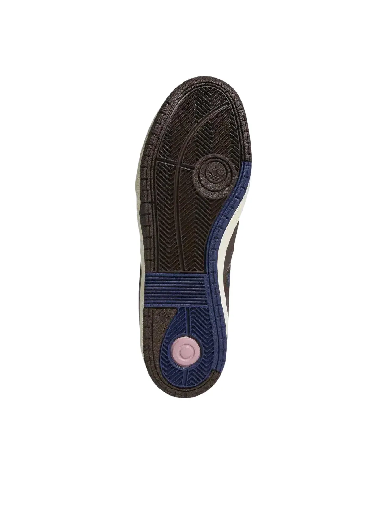 Мужские кроссовки с кожаным верхом Tyshawn II Adidas — изображение 6 из 6, коричневый