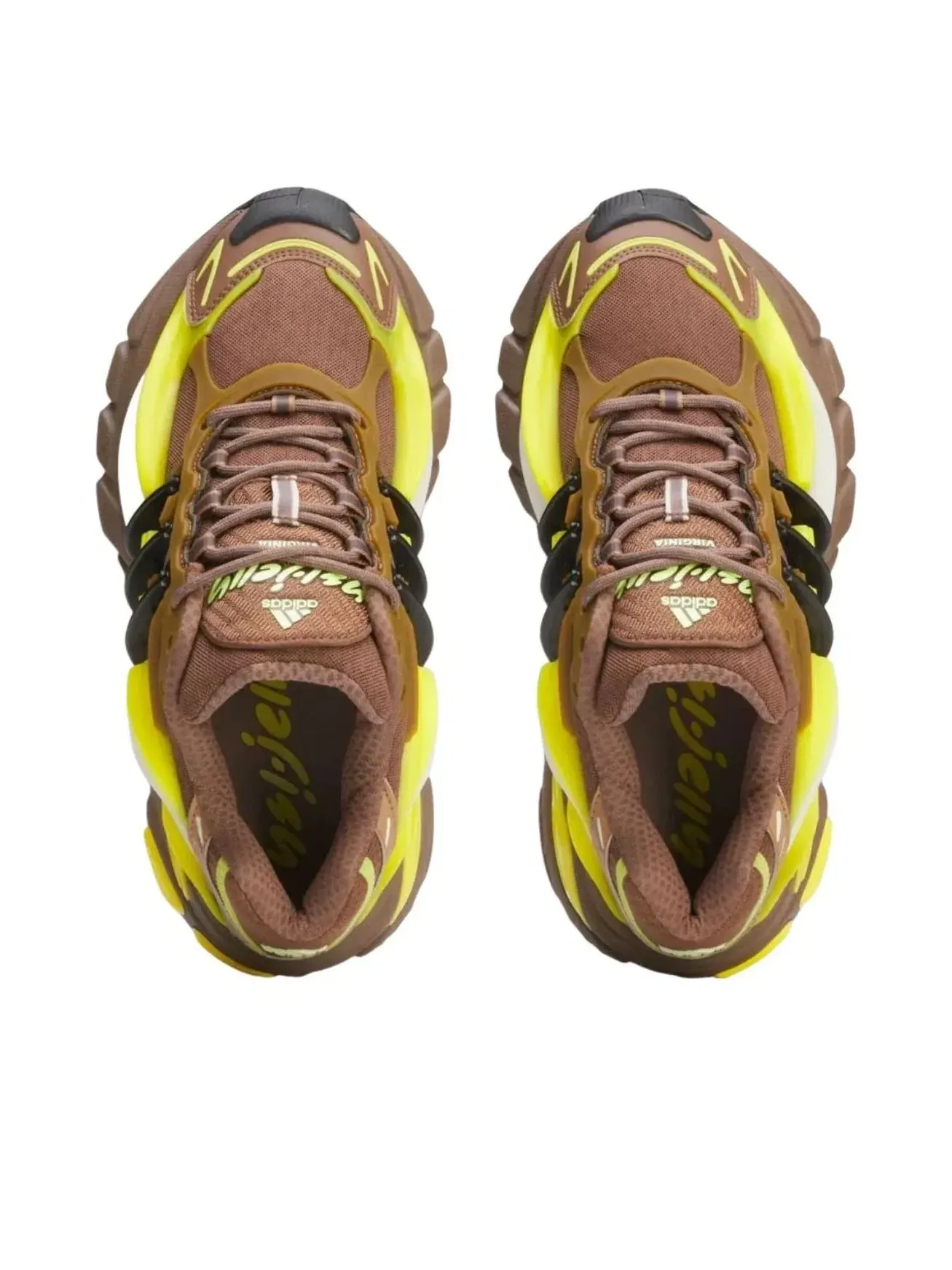 Мужские кроссовки с принтом Adistar Jellyfish Adidas — изображение 3 из 5, коричневый