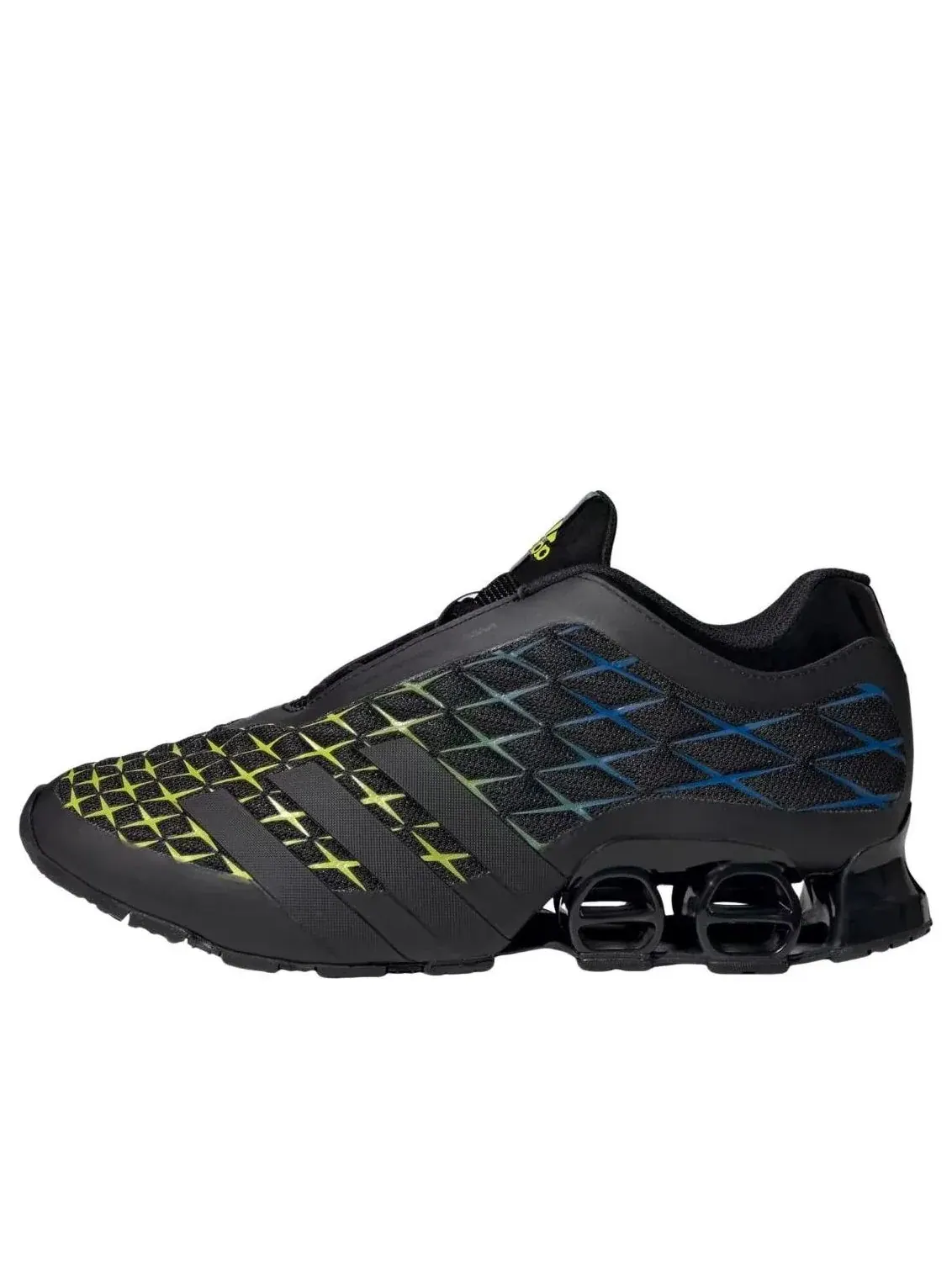 Кроссовки Adidas Megaride S2 'Black Semi Solar Yellow' — изображение 1 из 5, черный