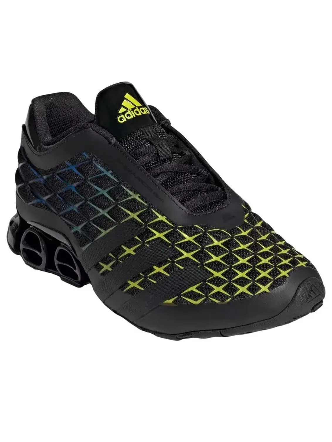 Кроссовки Adidas Megaride S2 'Black Semi Solar Yellow' — изображение 4 из 5, черный