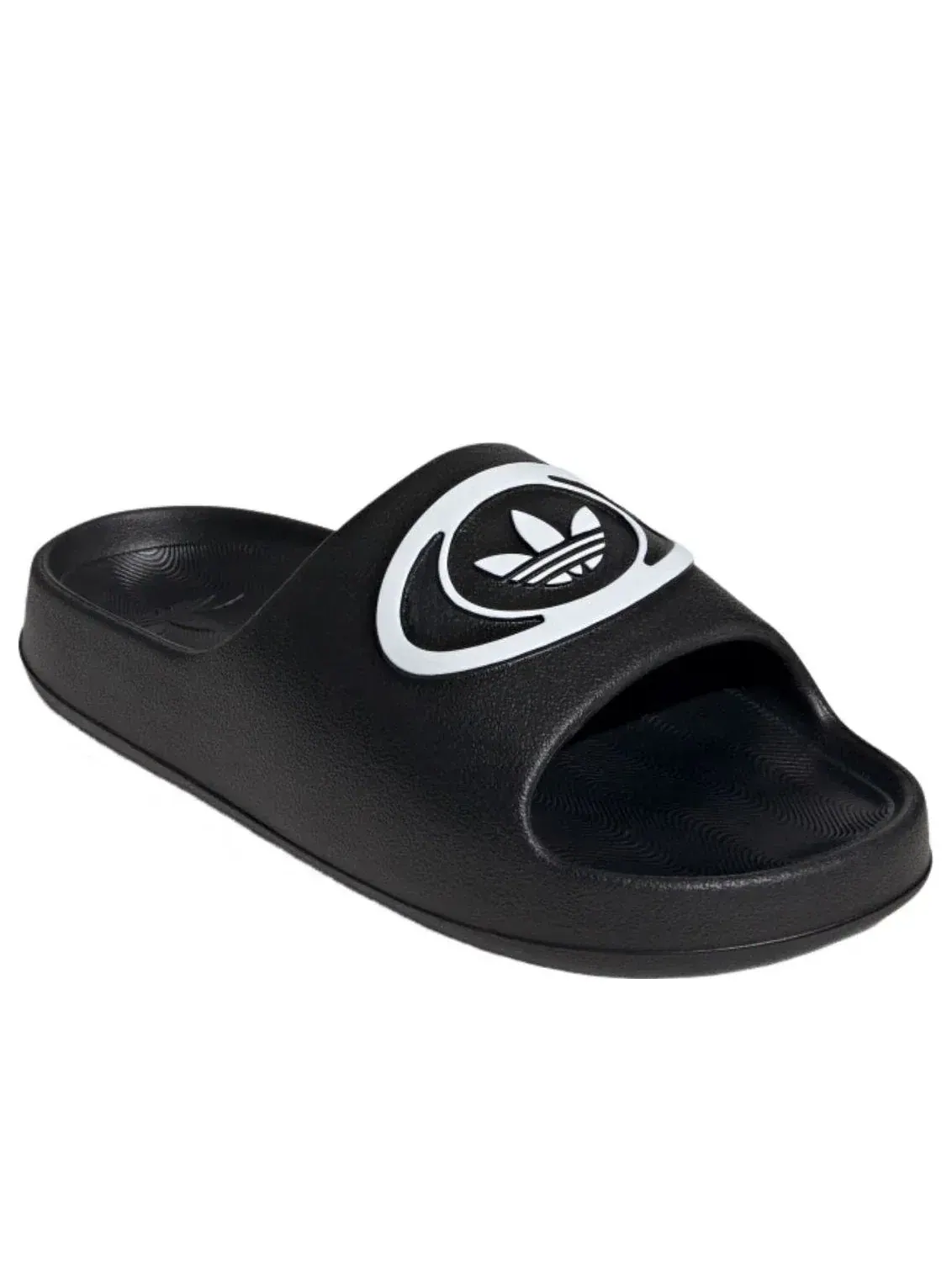 Тапочки Adidas Adilette 00S 'Черно-белые' KK3578 — изображение 4 из 5, черный