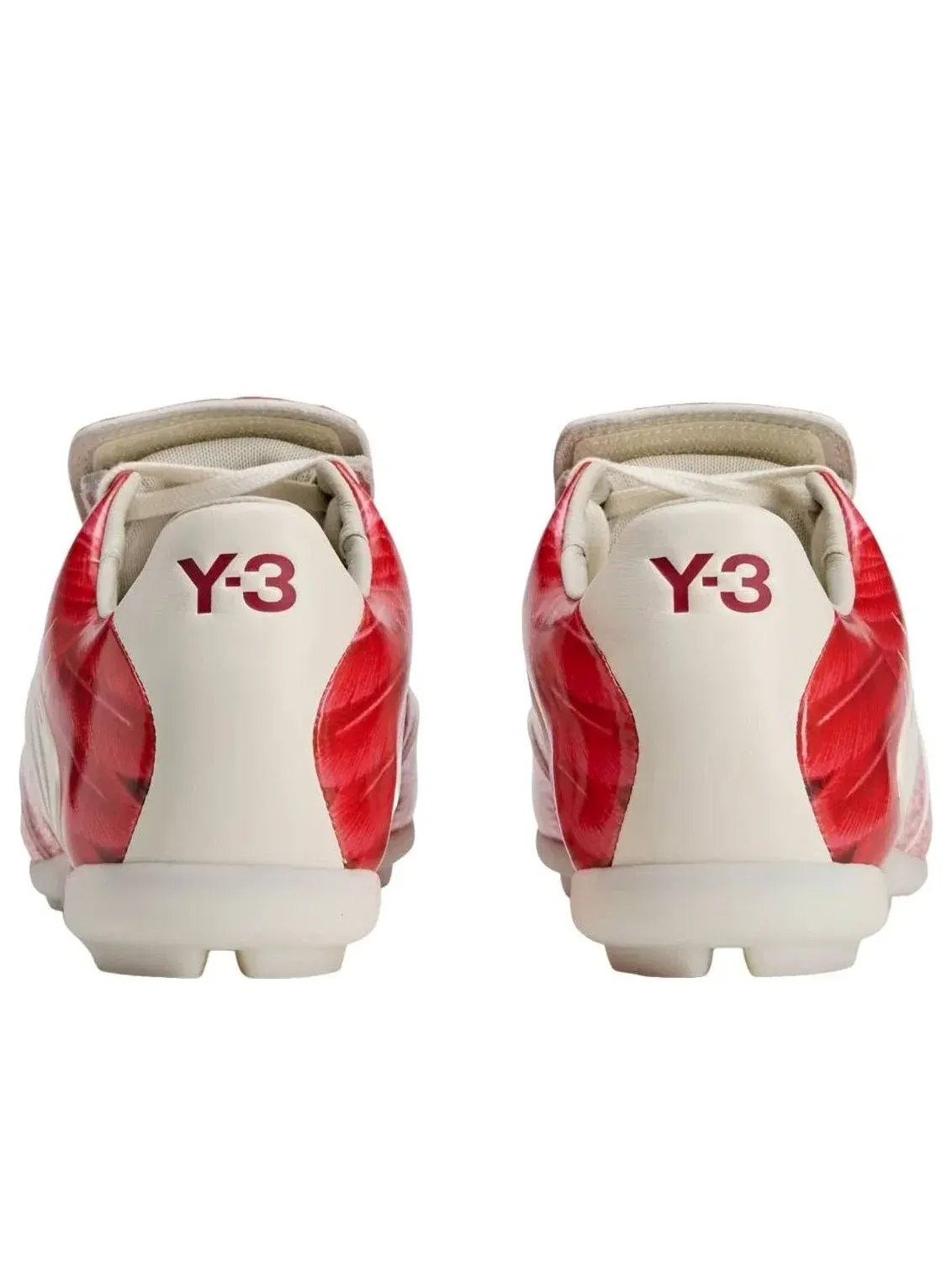 Мужские кроссовки с кожаным верхом Y-3 F50 Tunit Beast Pack 'Red Eagle' Adidas — изображение 5 из 5, красный