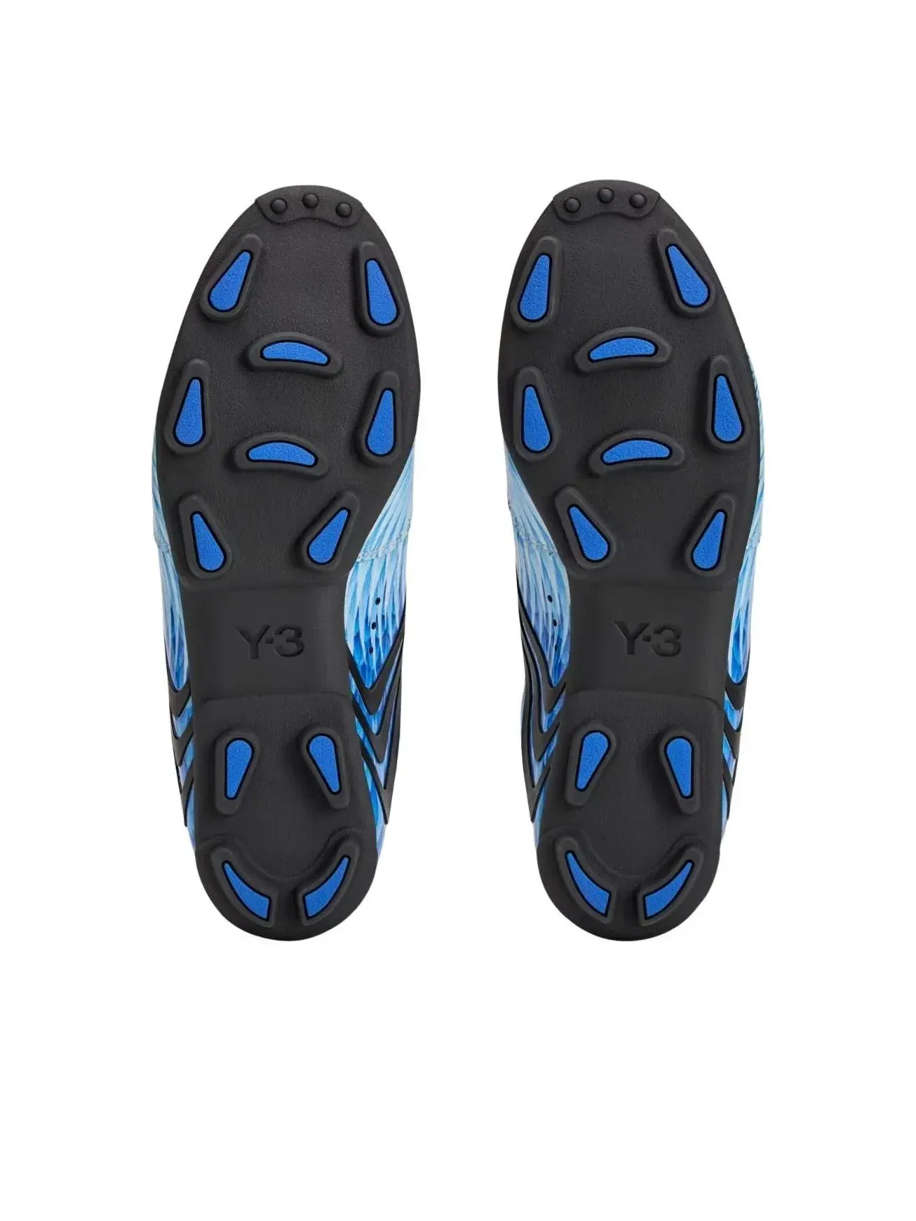 Мужские кроссовки с кожаным верхом Y-3 Blue Dragon Adidas — изображение 4 из 5, черный