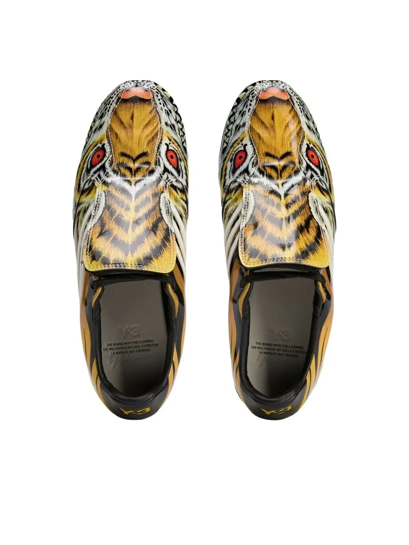 Кроссовки Adidas Y-3 F50 Tunit Beast Pack 'Gold Tiger' KK3652 — изображение 3 из 5, серый