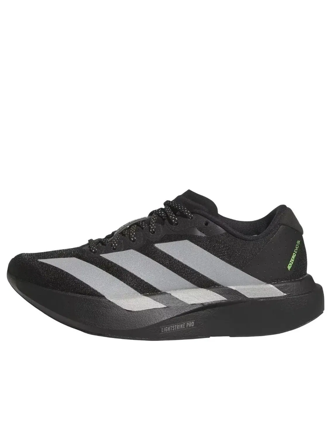 Кроссовки (GS) Adidas Adizero Evo SL 'Black Silver Metallic' — изображение 1 из 5, черный