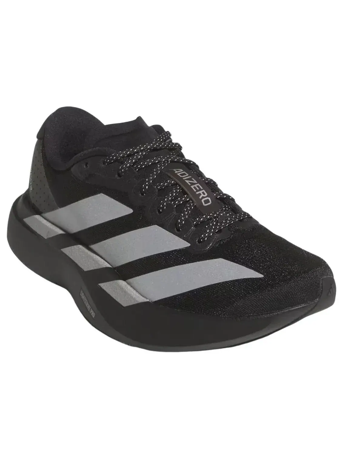 Кроссовки (GS) Adidas Adizero Evo SL 'Black Silver Metallic' — изображение 4 из 5, черный
