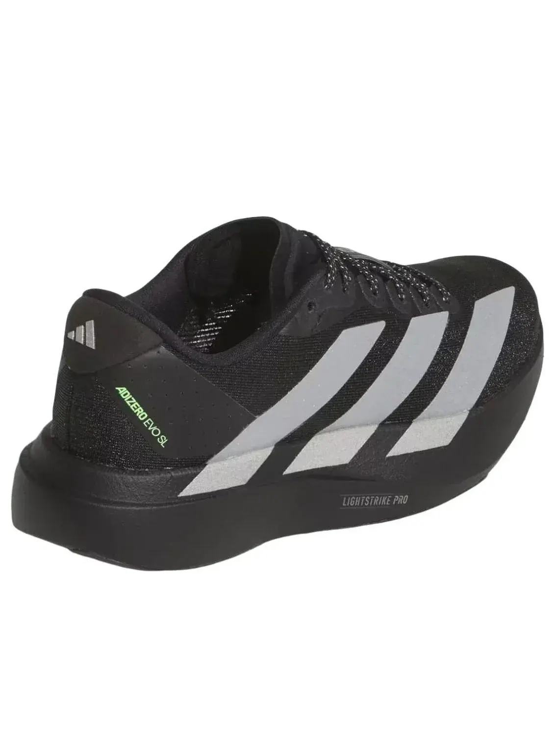 Кроссовки (GS) Adidas Adizero Evo SL 'Black Silver Metallic' — изображение 5 из 5, черный