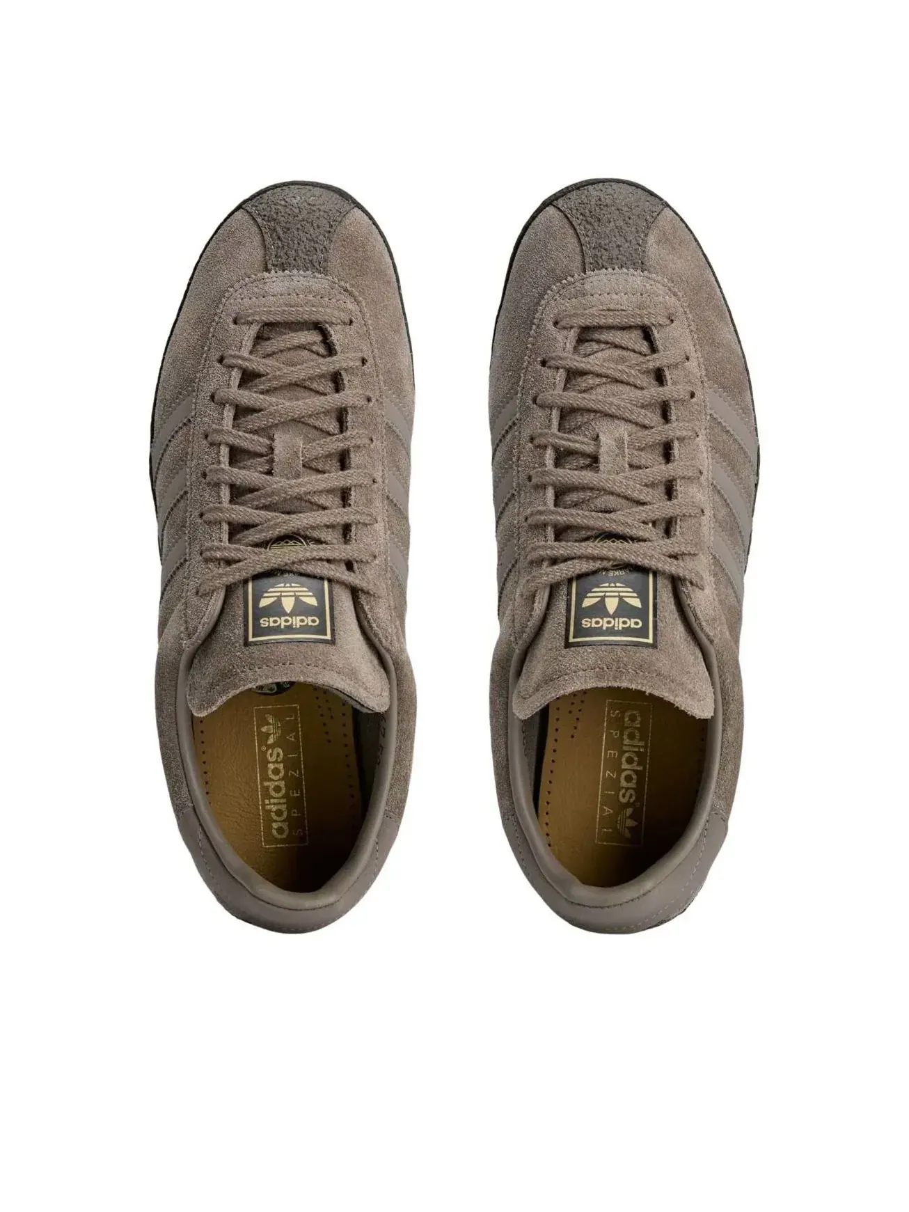 Кроссовки Adidas Mendacino SPZL 'Blanch Brown' KK3671 — изображение 2 из 5, коричневый