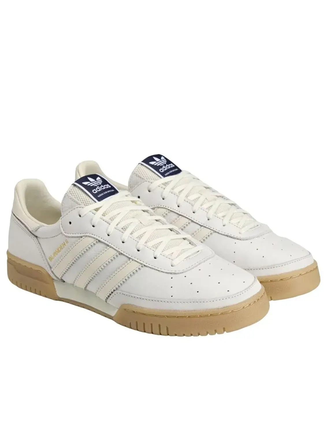 Кроссовки Adidas Burnden II SPZL 'White' KK3684 — изображение 4 из 5, белый
