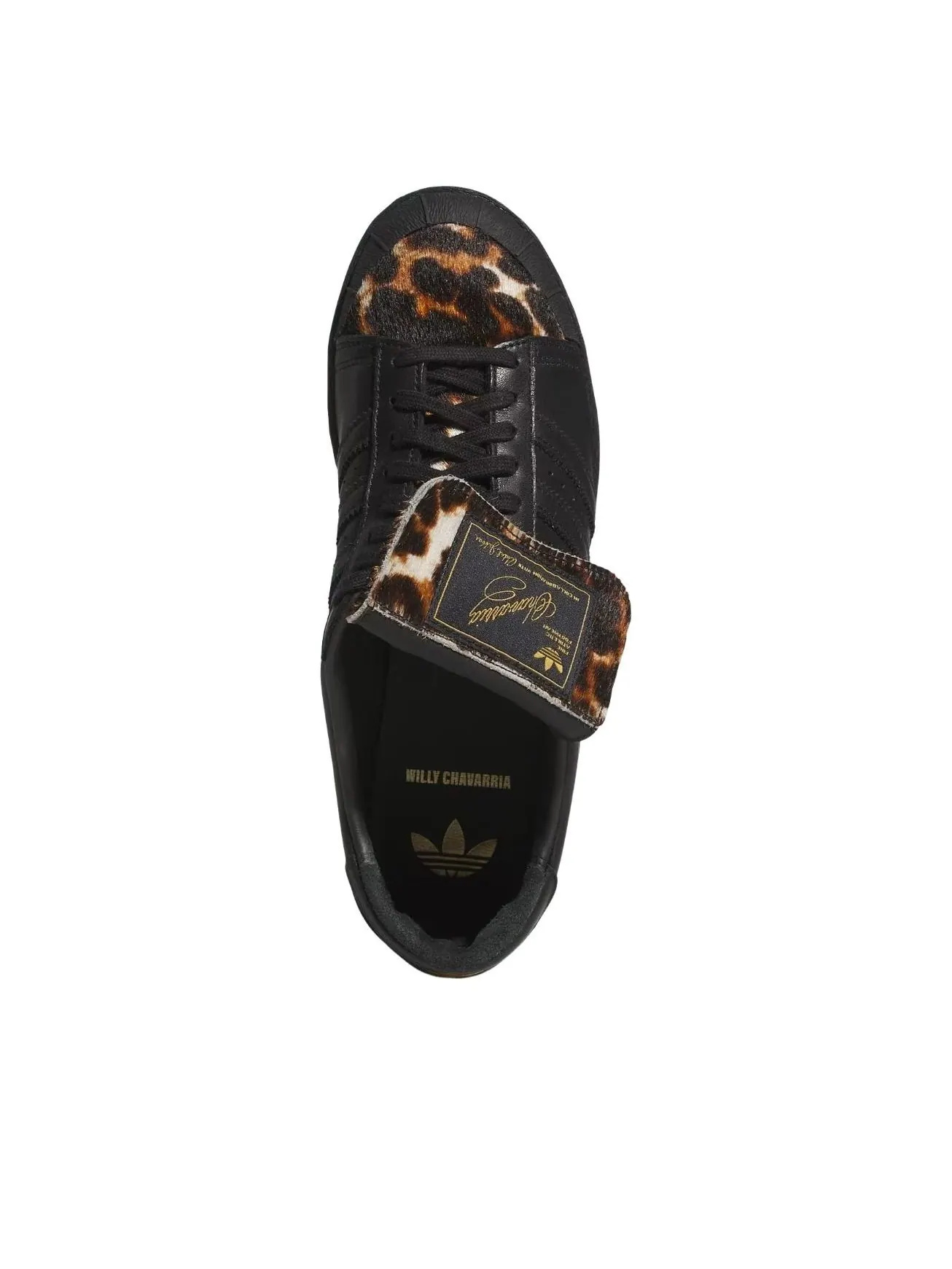 Adidas x Willy Chavarria Jabbar Low 'Cheetah Print' — изображение 3 из 5, черный