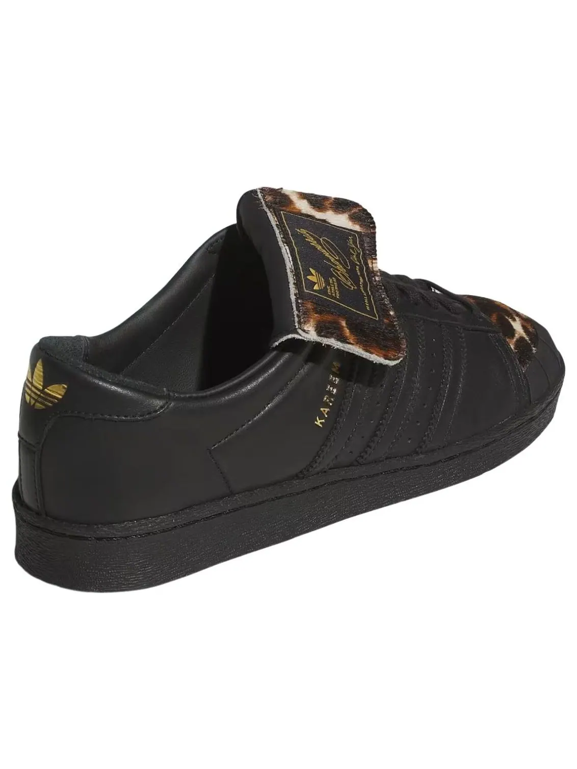 Adidas x Willy Chavarria Jabbar Low 'Cheetah Print' — изображение 5 из 5, черный