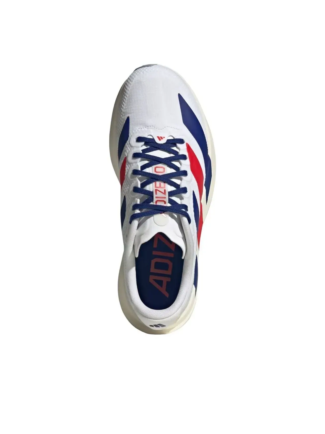 Кроссовки (WMNS) Adidas Adizero Evo SL Woven 'White Mystery Ink' — изображение 2 из 5, белый