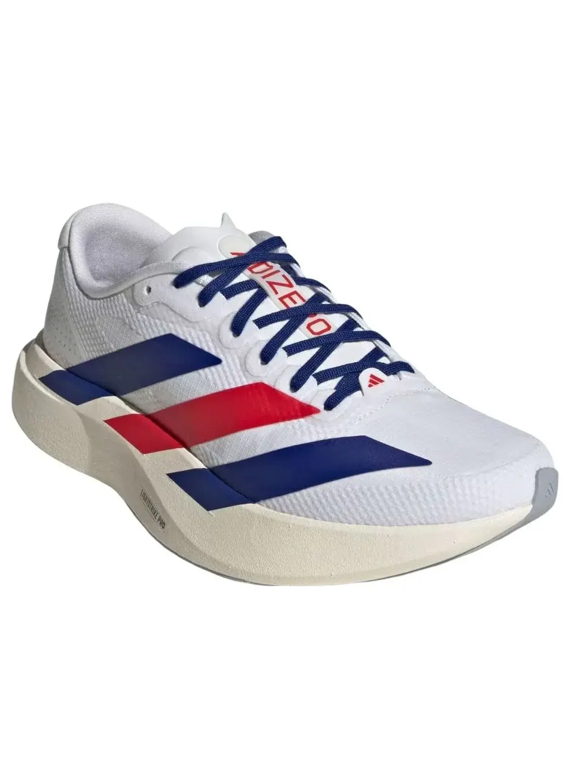 Кроссовки (WMNS) Adidas Adizero Evo SL Woven 'White Mystery Ink' — изображение 4 из 5, белый
