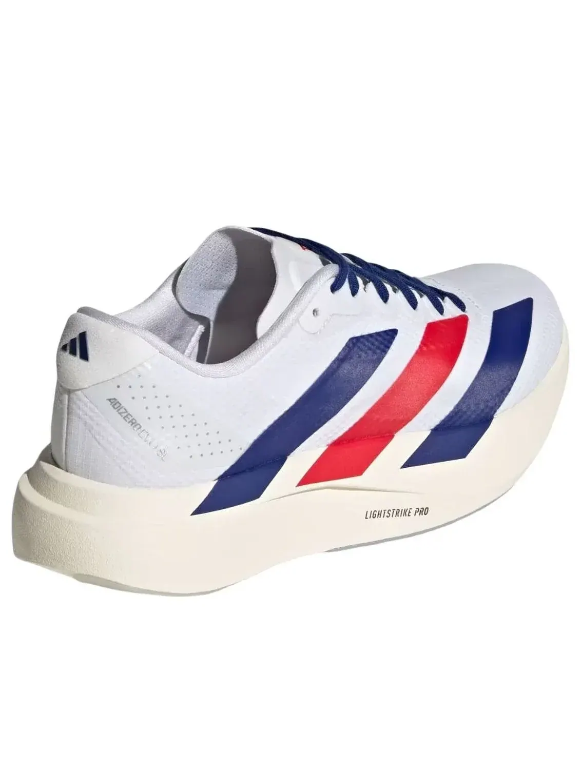 Кроссовки (WMNS) Adidas Adizero Evo SL Woven 'White Mystery Ink' — изображение 5 из 5, белый