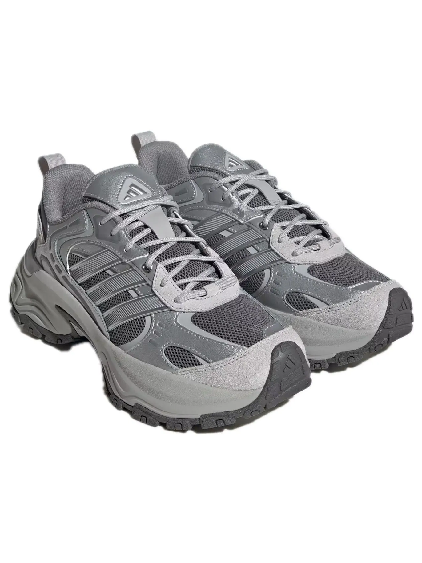 Кроссовки adidas Shadow Fever 'Silver Metallic Grey' — изображение 3 из 5, серебряный