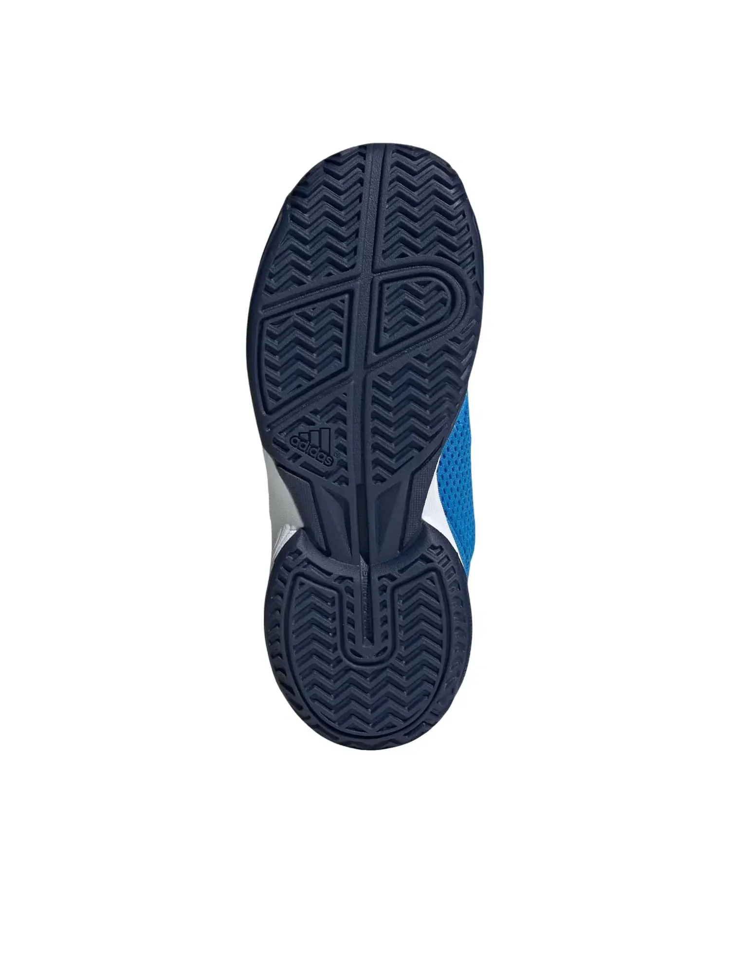 Детские кроссовки для тенниса с липучками Courtflash Adidas — изображение 6 из 6, синий