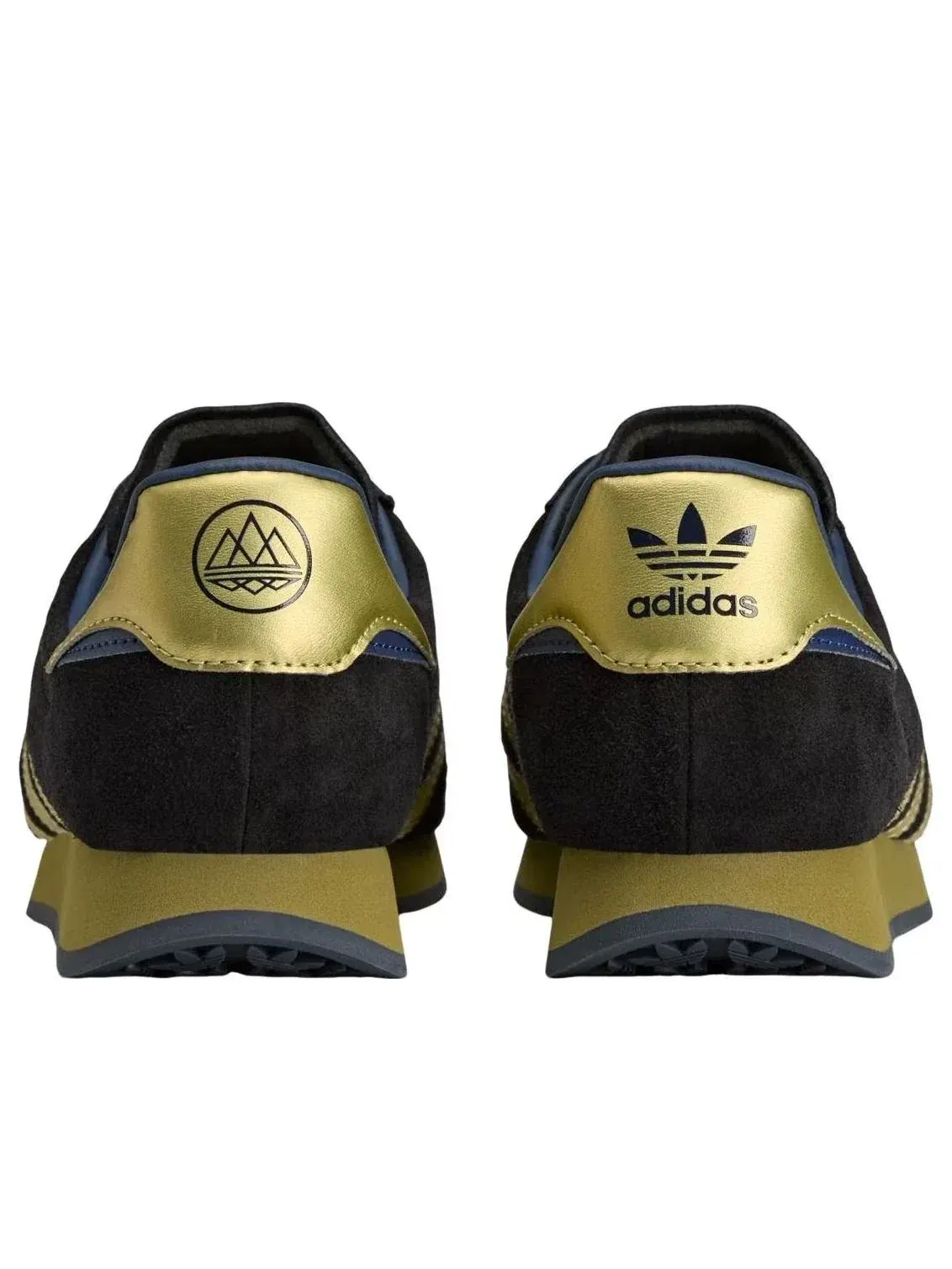 Кроссовки Adidas Samoa II SPZL 'Tech Indigo Matte Gold' KK4219 — изображение 5 из 5, темно-синий