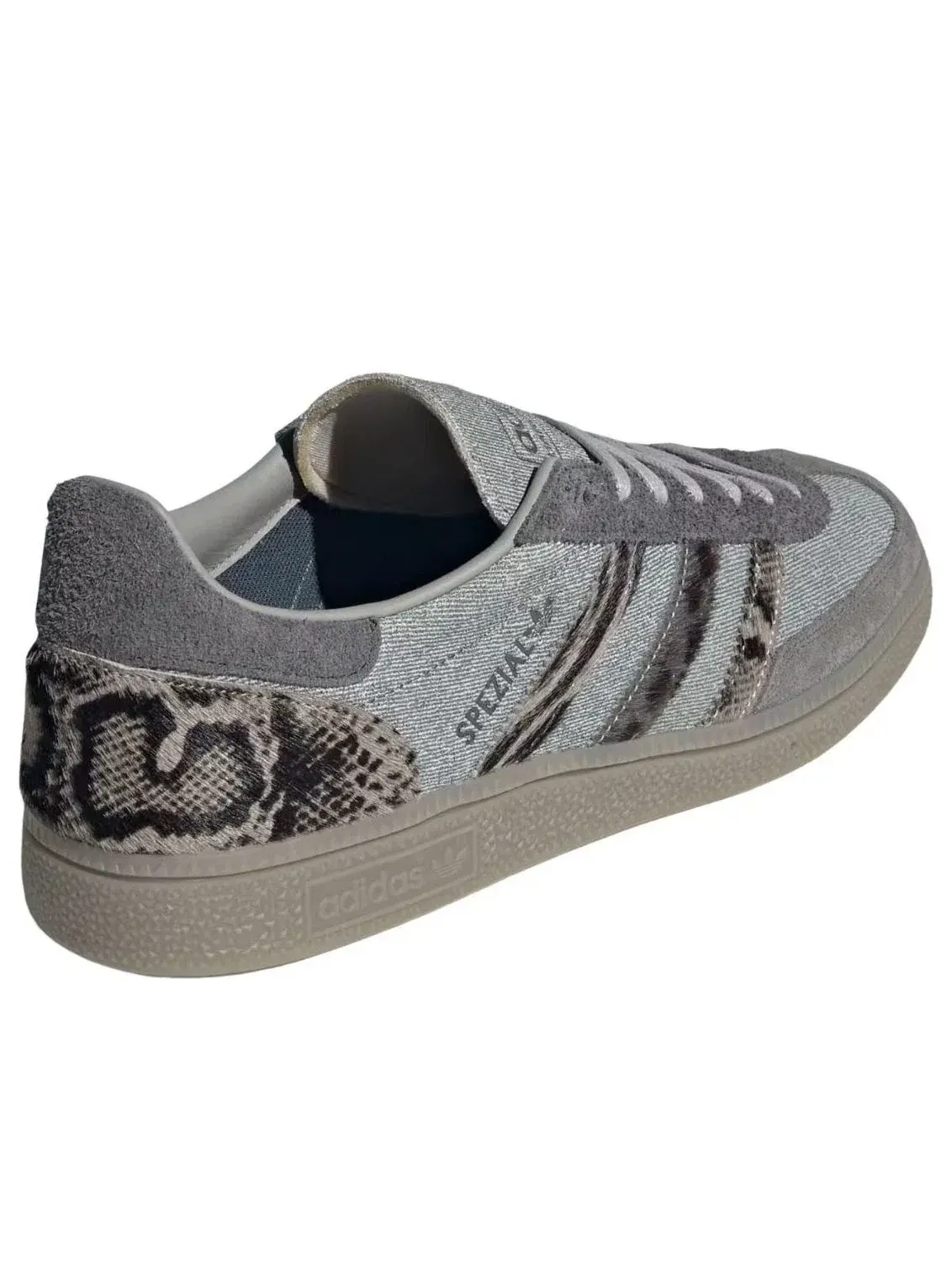 Мужские кроссовки с текстильным верхом Handball Spezial Legacy Blue Gray Two Adidas — изображение 5 из 5, серый