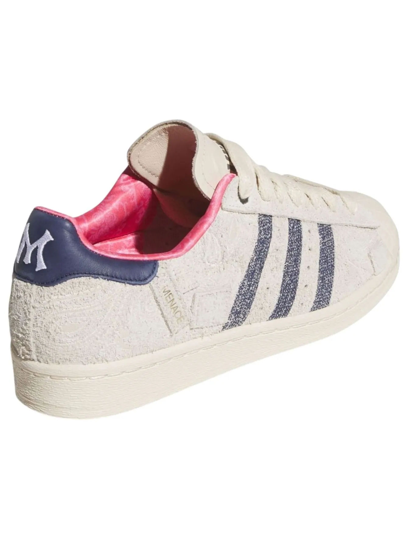 Adidas x MENACE Superstar 'White Haze Rose' — изображение 4 из 6