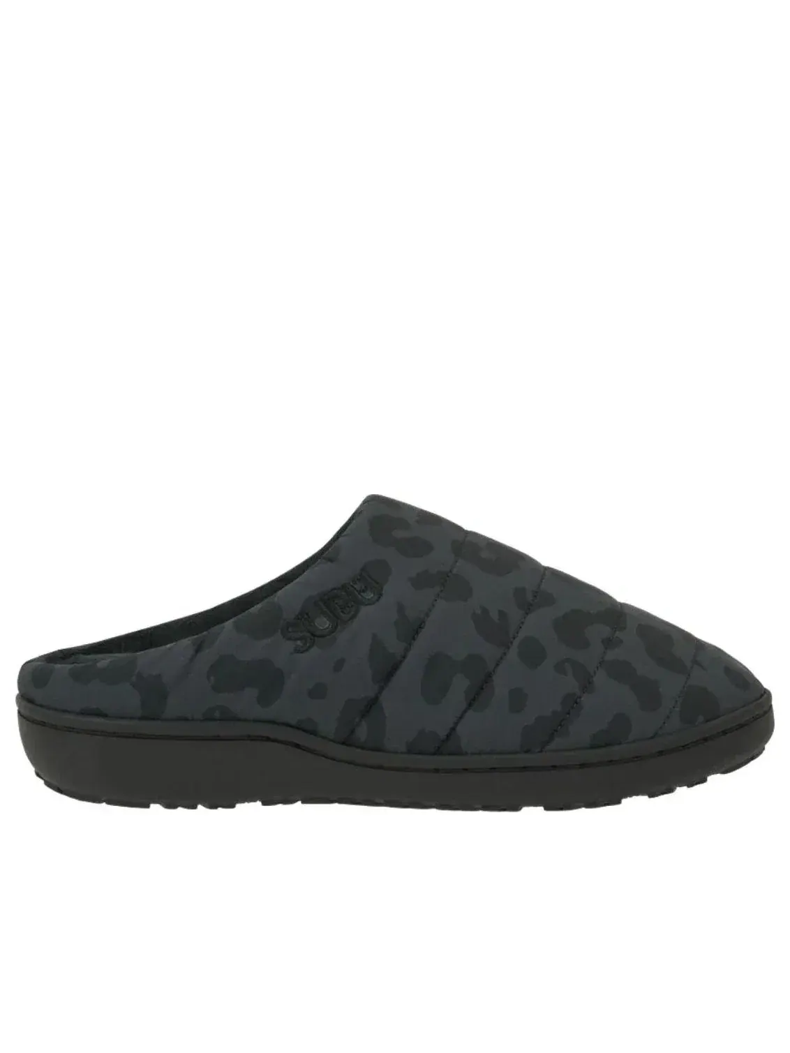 Сандалии SUBU на пуху 'Leopard Charcoal' KR-12 — изображение 2 из 5, серый