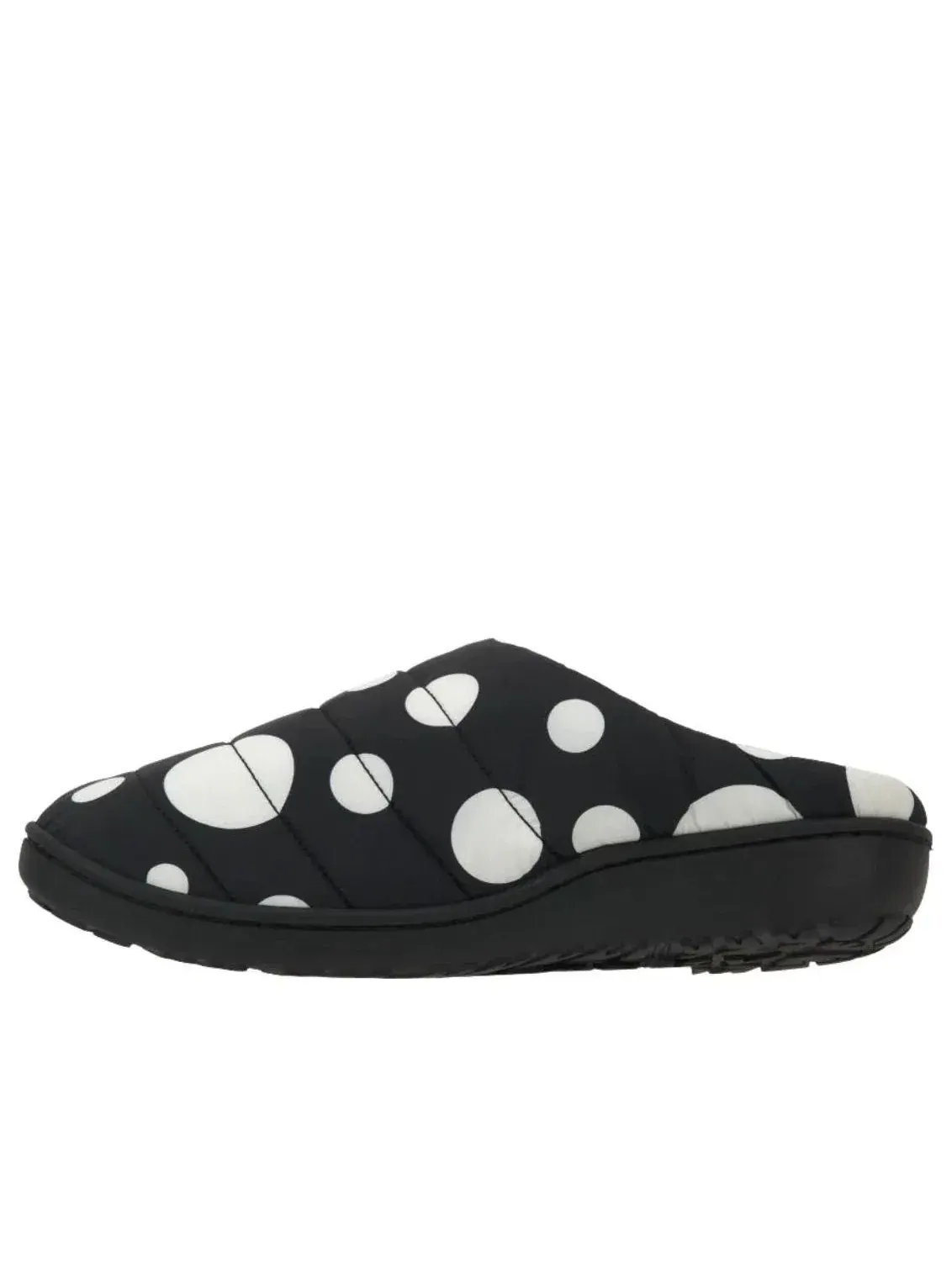 Пуховые сандалии SUBU 'Cream Snow Dot' KR-15 — черный