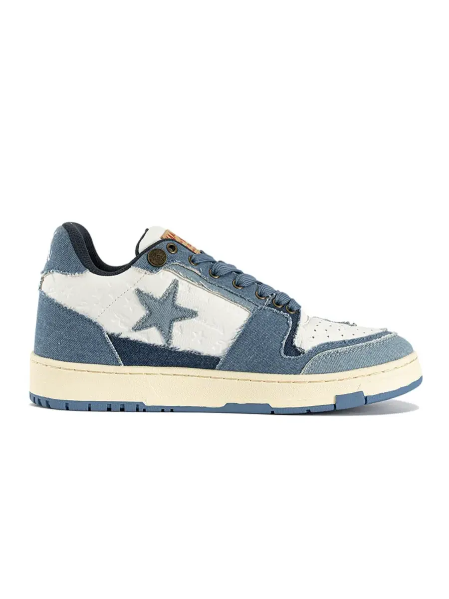 Кроссовки KAALIXTO Skateboarding Mid 'Wrangler Stars Rodeo' — изображение 2 из 6, синий
