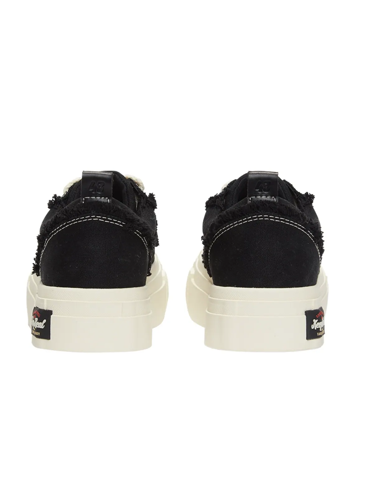 Kaalixto Skateboarding Canvas Low 'Black Leather' — изображение 5 из 6, черный/бежевый