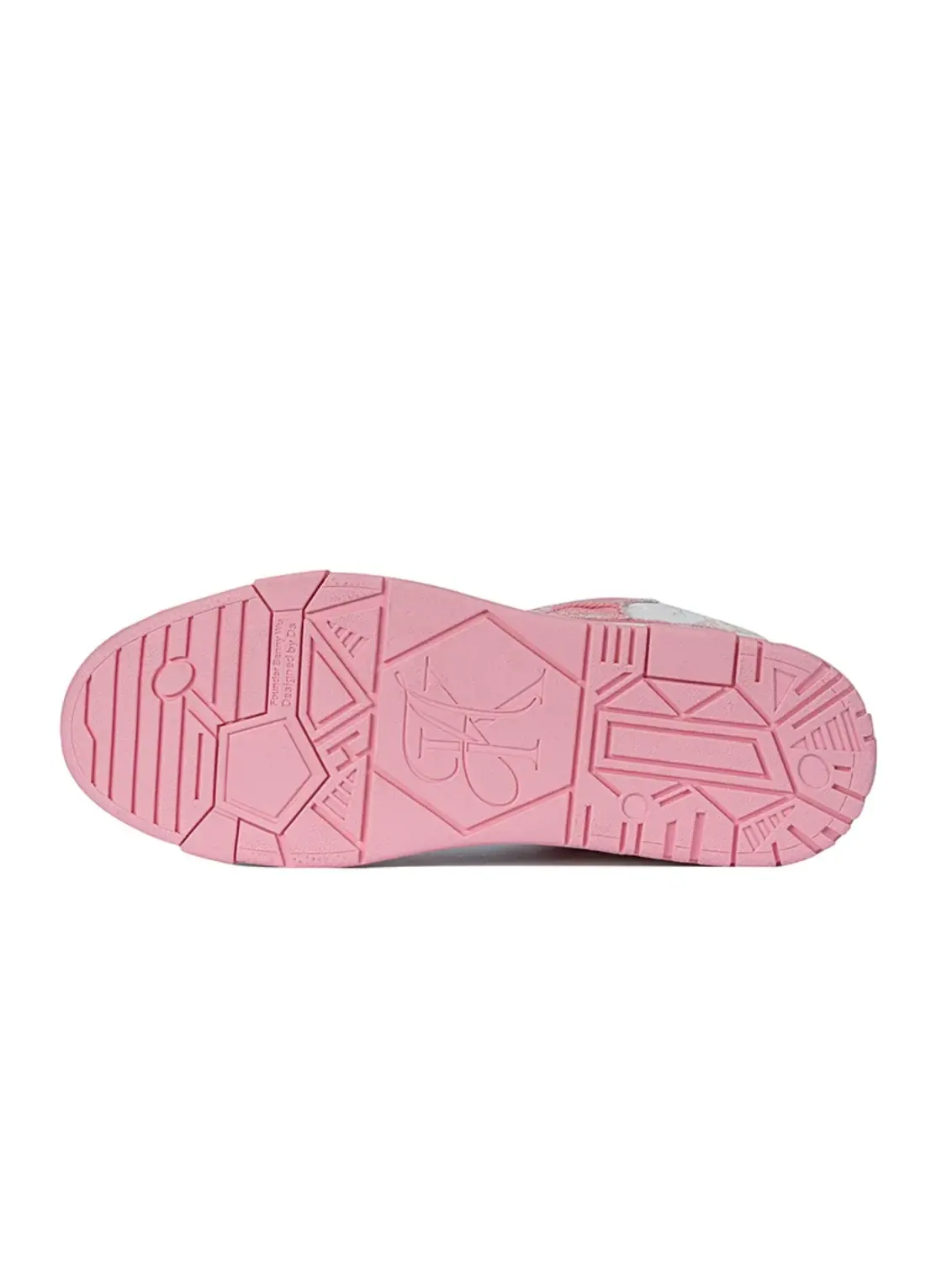 Кроссовки KAALIXTO Skateboarding Mid 'Pink Cloud Stars' — изображение 6 из 6, розовый