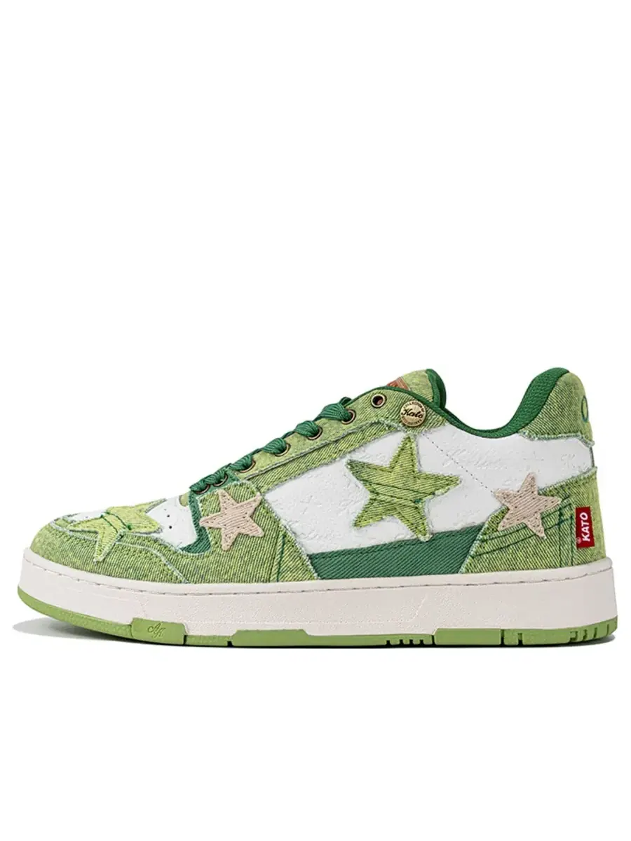Кроссовки KAALIXTO Skateboarding Mid 'Green Jeans Avocado' — зеленый