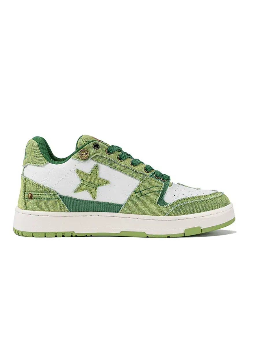 Кроссовки KAALIXTO Skateboarding Mid 'Green Jeans Avocado' — изображение 2 из 6, зеленый