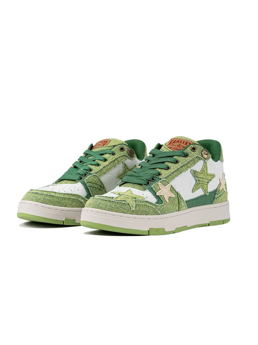 Кроссовки KAALIXTO Skateboarding Mid 'Green Jeans Avocado' — изображение 3 из 6, зеленый