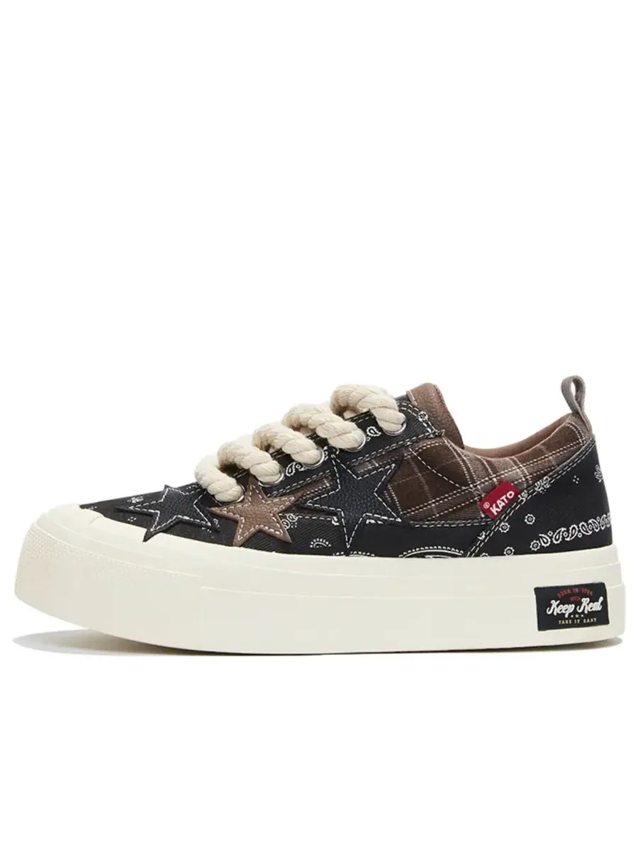 Кроссовки KAALIXTO Skateboarding Canvas Low 'Paisley'