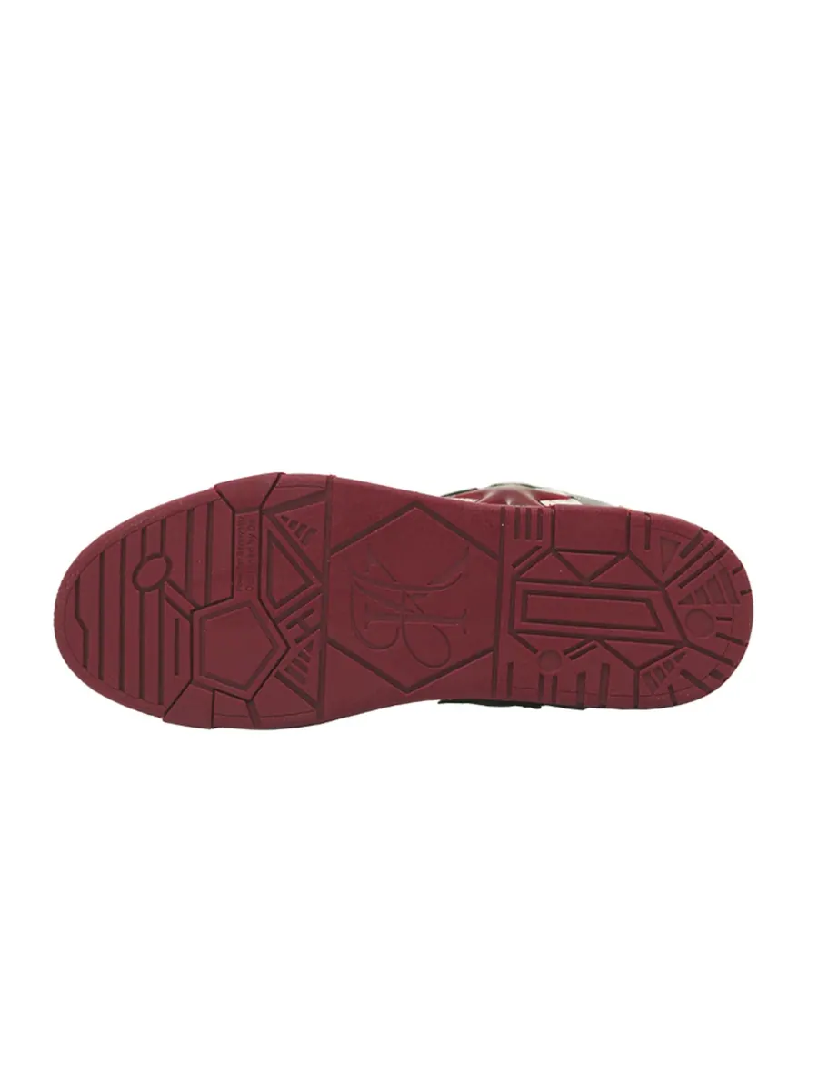 Кроссовки KAALIXTO Skateboarding Low 'Red Wine' — изображение 6 из 6, бордовый