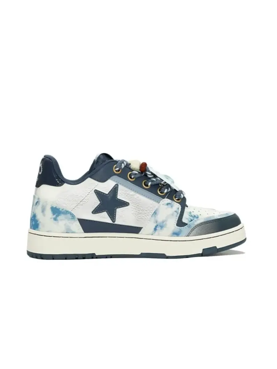 Кроссовки KAALIXTO Skateboarding Low 'Azure Dragon' — изображение 2 из 5, синий