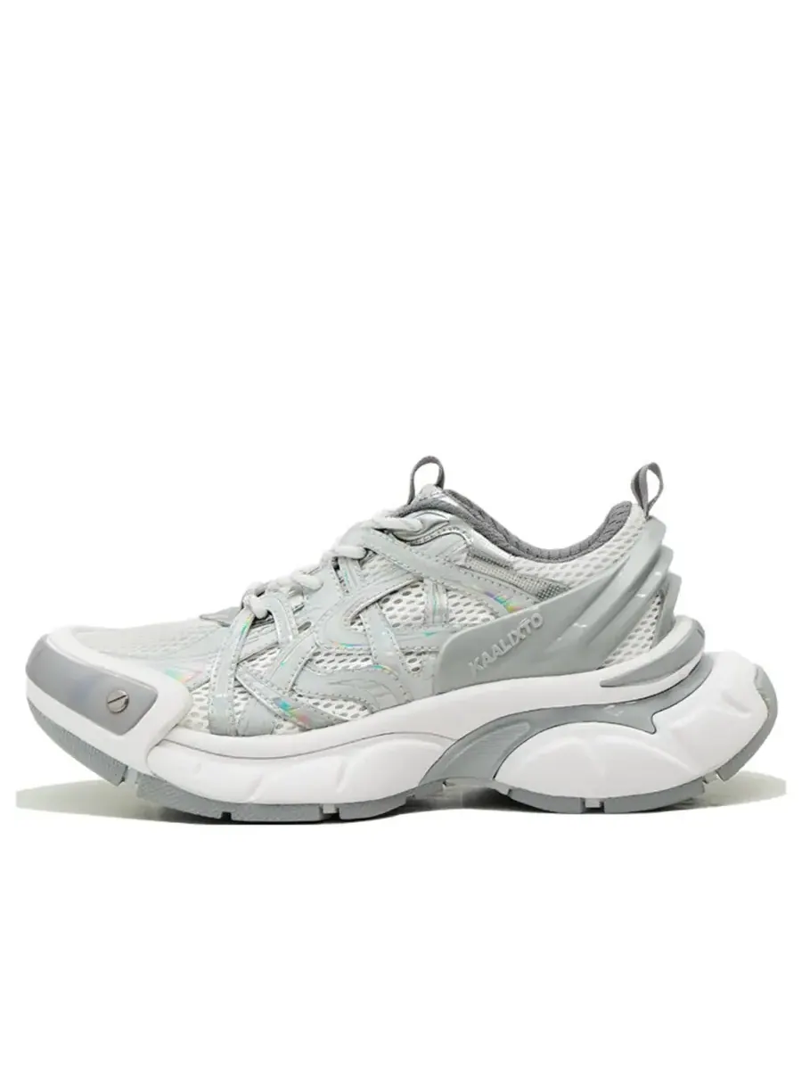 Кроссовки KAALIXTO Chunky 'Silver White'
