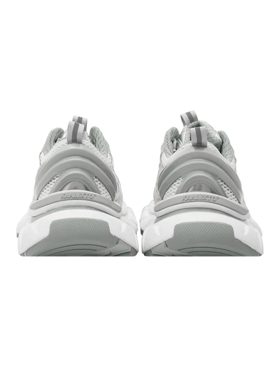 Кроссовки KAALIXTO Chunky 'Silver White' — изображение 5 из 6, серебряный