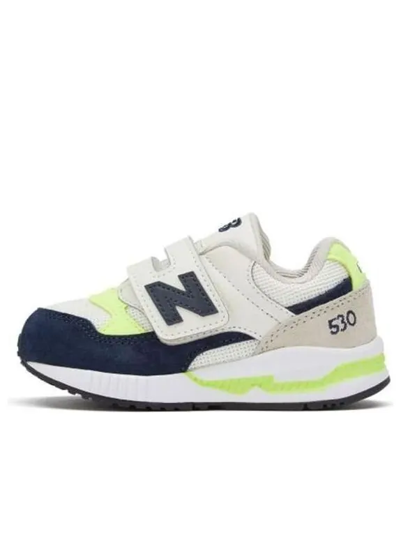 Кроссовки 530 series low top running sneakers синий зеленый New Balance — изображение 1 из 4, серый//зеленый