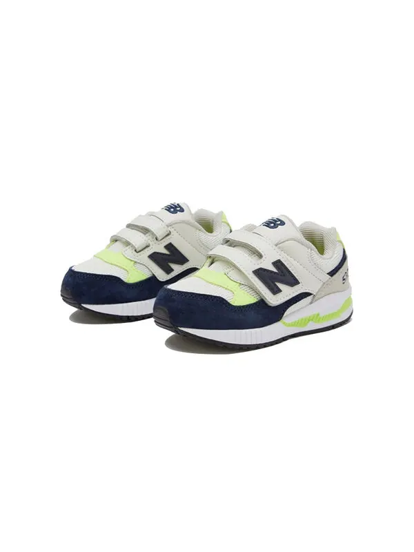 Кроссовки 530 series low top running sneakers синий зеленый New Balance — изображение 2 из 4, серый//зеленый