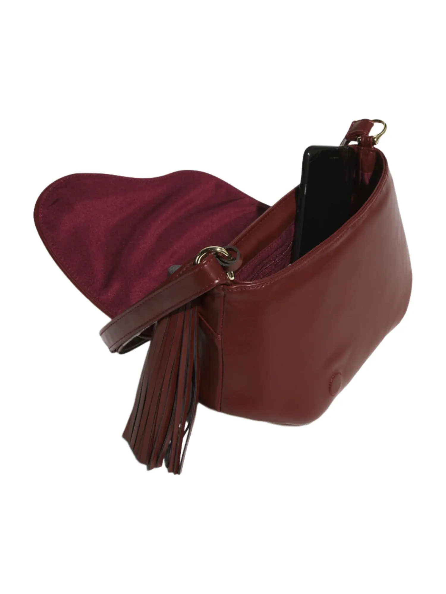 (WMNS) Adidas NYR Makerphase Saddle Bag 'Shadow Red' — изображение 2 из 4, красный