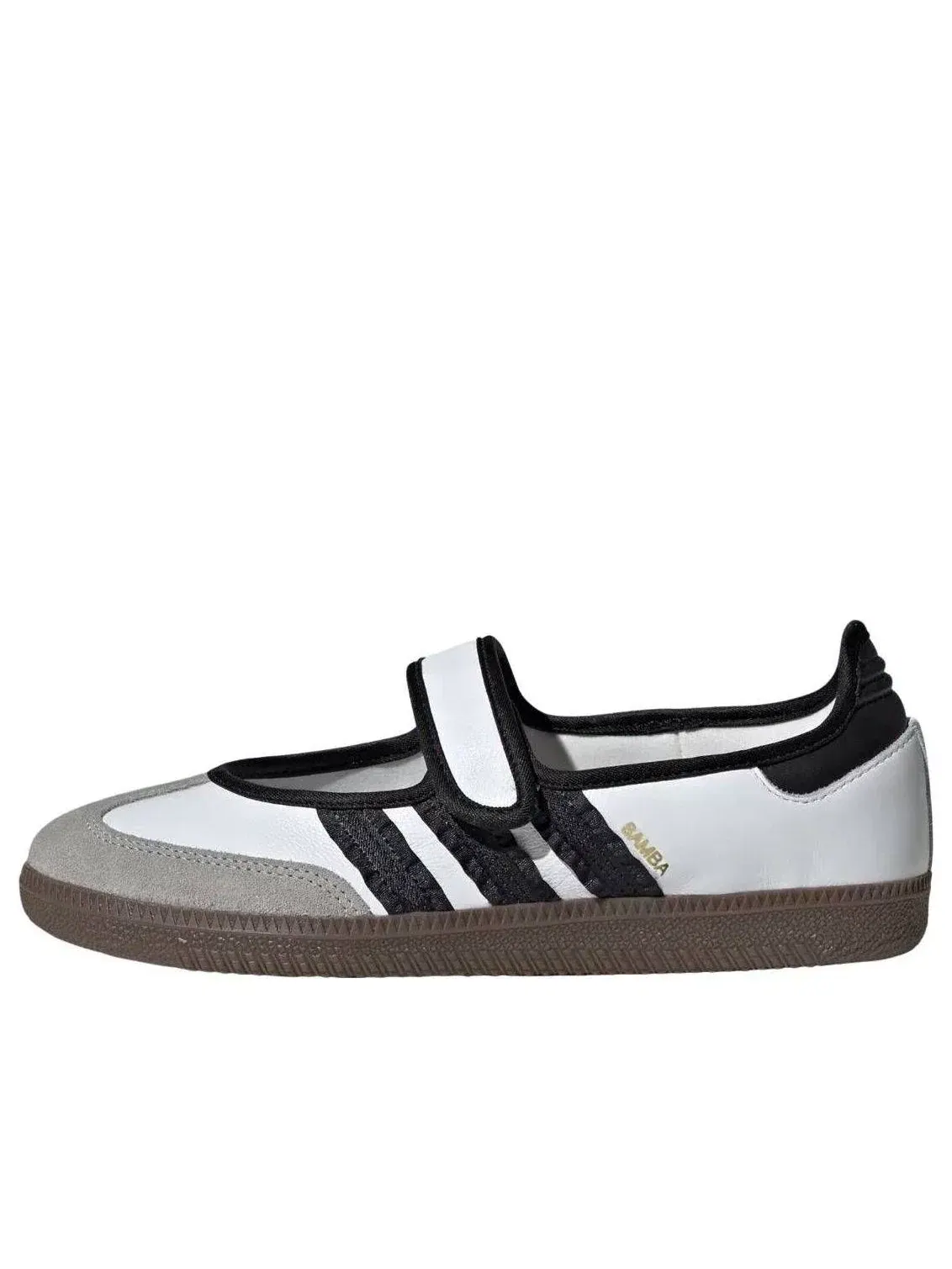 Женские кроссовки с замшевым верхом Samba Jane Adidas — изображение 1 из 5, белый