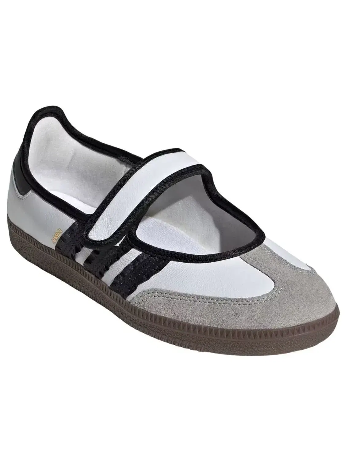 Женские кроссовки с замшевым верхом Samba Jane Adidas — изображение 4 из 5, белый
