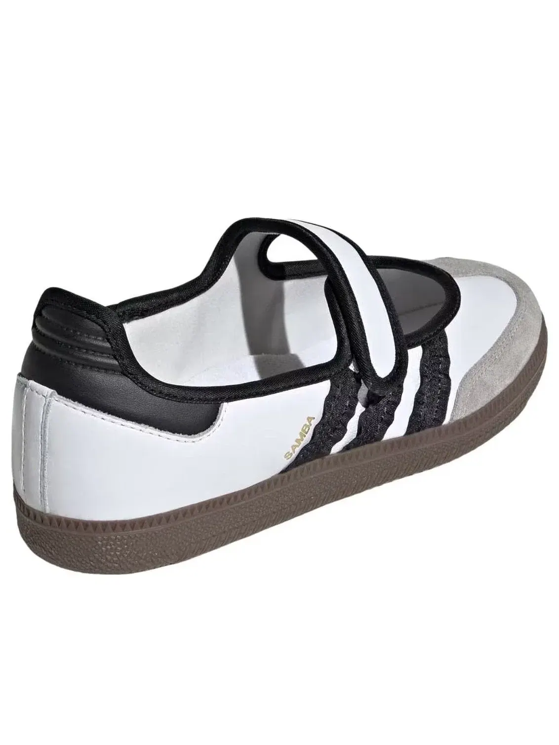 Женские кроссовки с замшевым верхом Samba Jane Adidas — изображение 5 из 5, белый